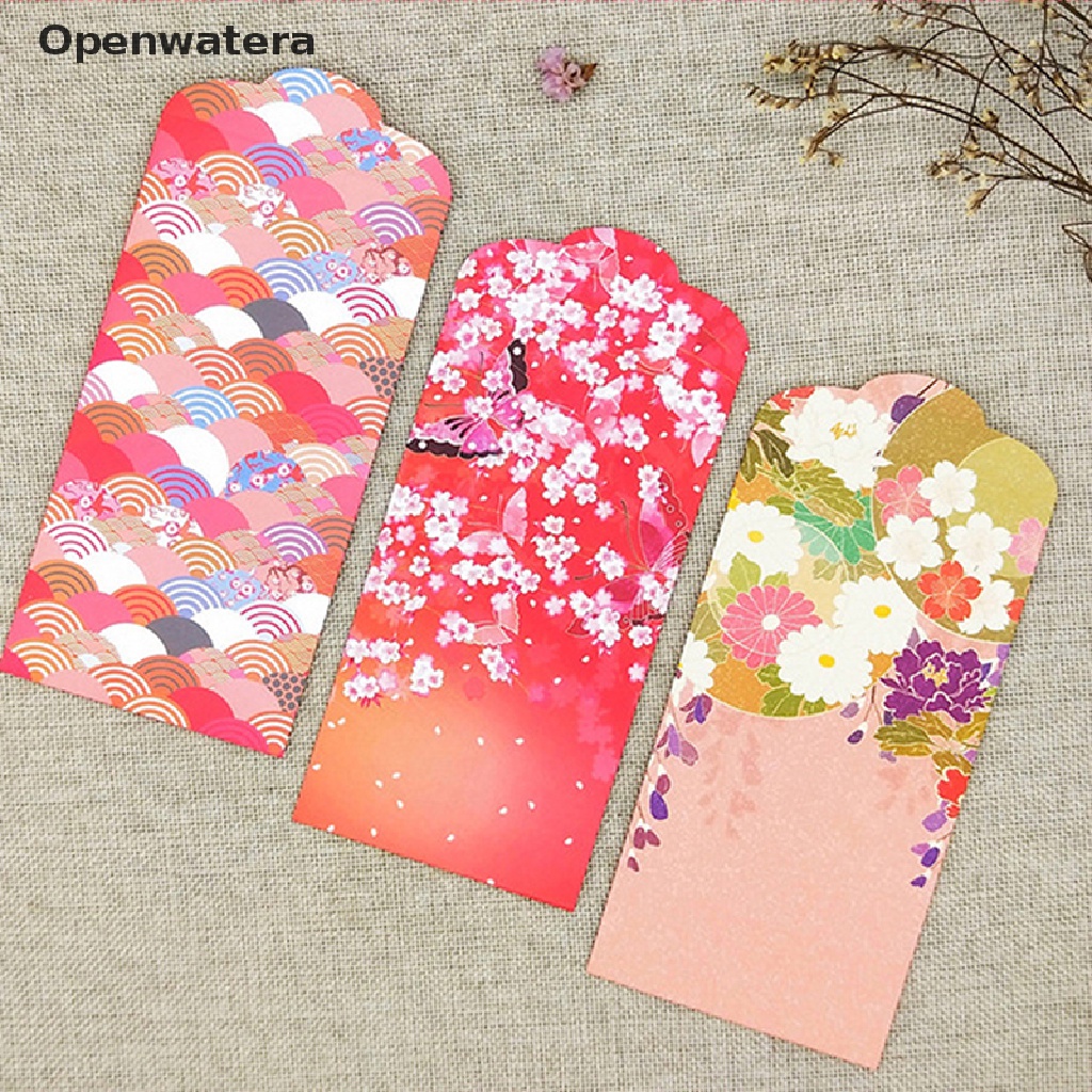 Set 10 bao lì xì phong cách Trung Hoa mừng năm mới