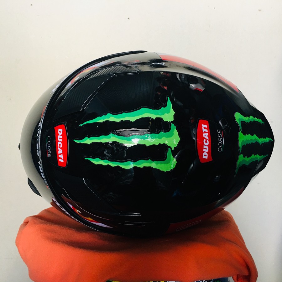 Mũ Fullface Royal138b lên tem decal đủ màu đủ size tặng khăn ninja - Hàng chính hãng.