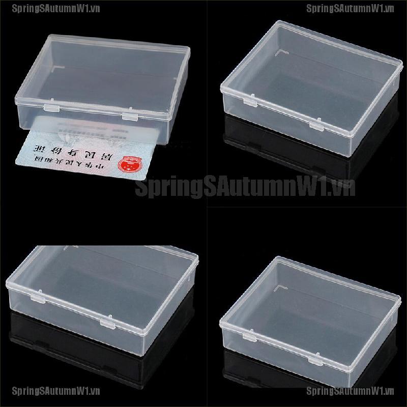 (Hàng Mới Về) Hộp Nhựa Trong Suốt Đựng Phụ Kiện Ốc Vít Tiện Dụng