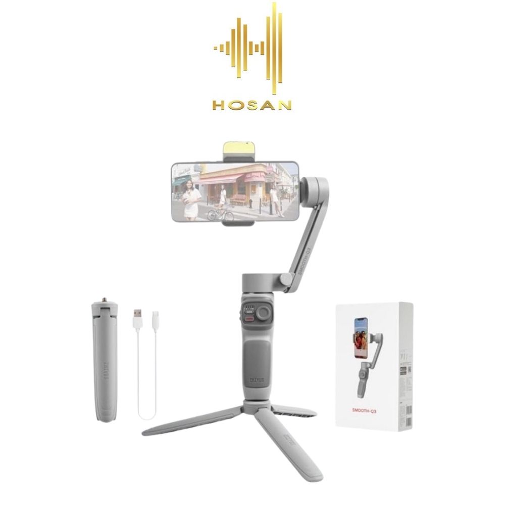 Gimbal chính hãng HOSAN Smooth 4/ Smooth Q3 - Tay cầm chống rung 3 trục dành cho điện thoại thế hệ mới