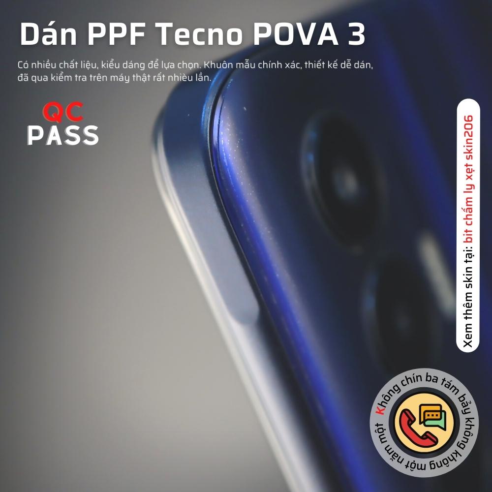 Miếng dán PPF Hydorgen Tecno Pova 3 chính hãng trong, nhám, đổi màu cao cấp