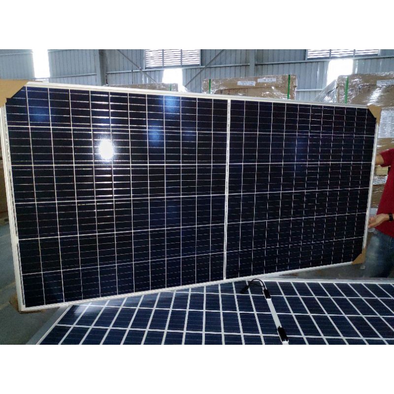 pin năng lượng mặt trời DEHUI mono 390w halfcell