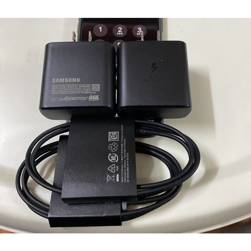 Bộ sạc samsung 45W, Cáp sạc 5A to, Sạc nhanh chuẩn PD, PSS cho điện thoại chính hãng