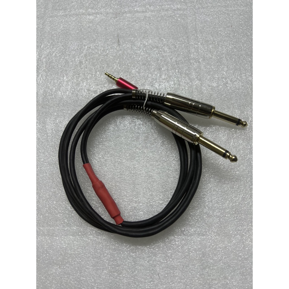 Dây livestream 2 đầu 6ly mono Liton (6.5mm) dài 1,8m cao cấp với dây Canare Japan Jack chân đồng kèm IC chống nhiễu