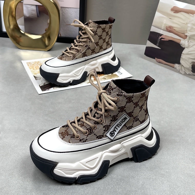 Giày Thể Thao Sneaker Nữ Đế Cao
