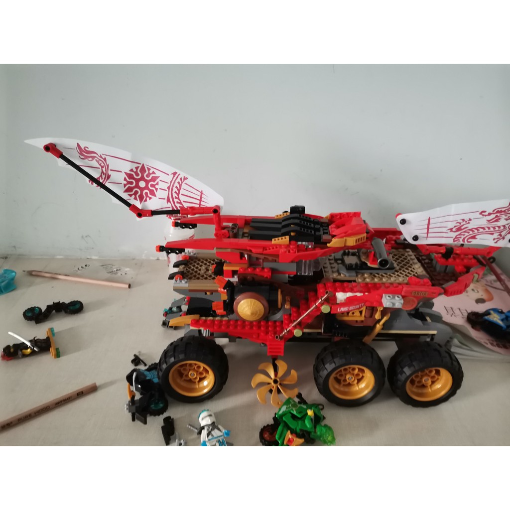 [Mã LIFETOYS1 giảm 30K đơn 99K] Đồ chơi Lắp ghép Mô hình Ninjago Land Bounty Pack 61029 Xe Tăng Sa Mạc của các Ninja