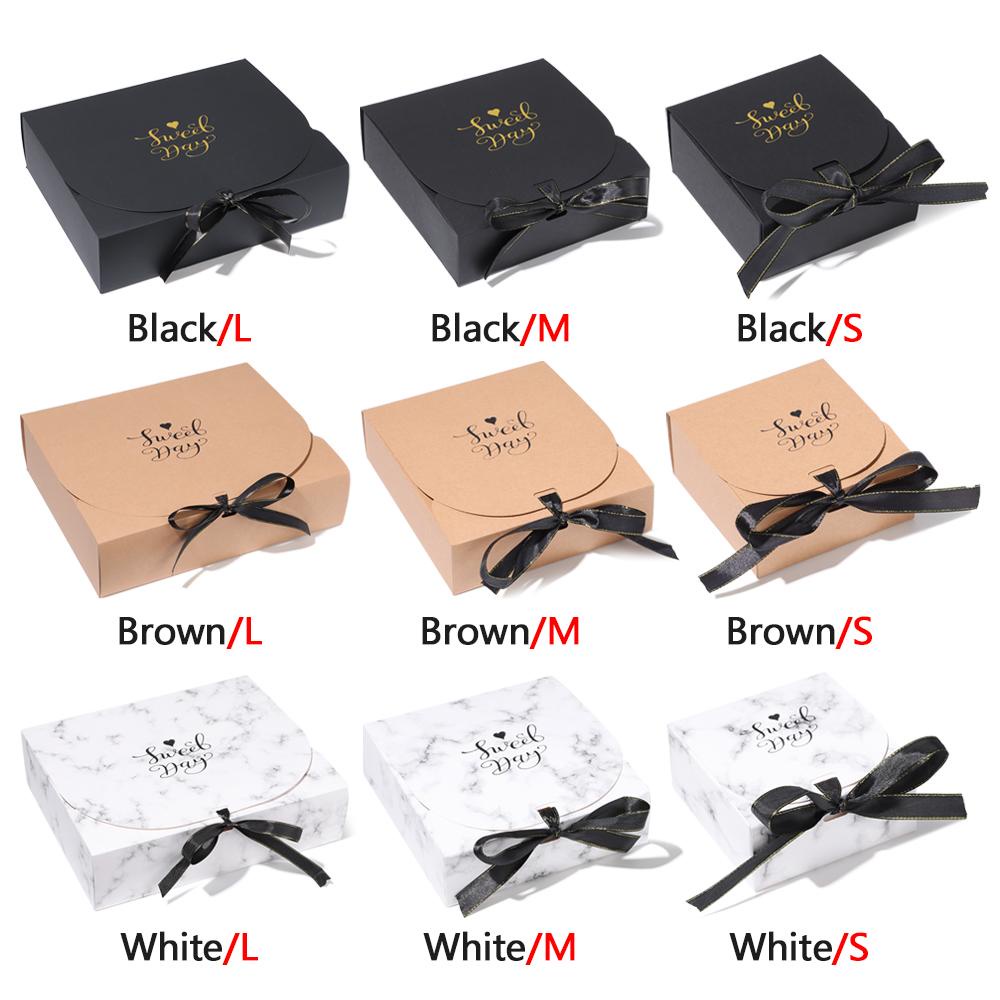 Hộp Giấy Kraft Đựng Kẹo Đơn Giản Sáng Tạo