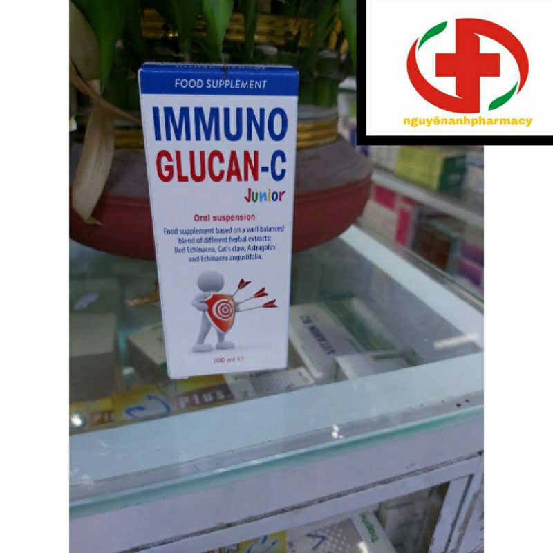 Immuno glucan C giúp tăng đề kháng, trẻ đỡ ốm vặt