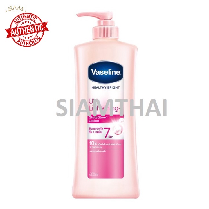 Sữa dưỡng thể Vaseline 10x UV Lightening Thái Lan 400ml - 600ml