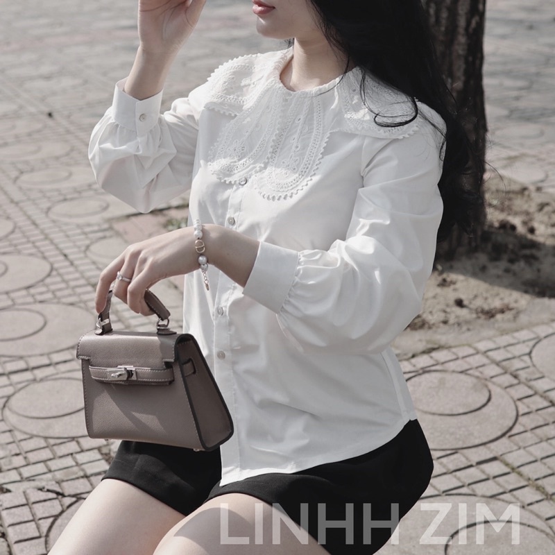 ÁO SƠ MI TRẮNG - LINHH ZIM
