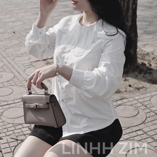 Áo sơ mi trắng - linhh zim