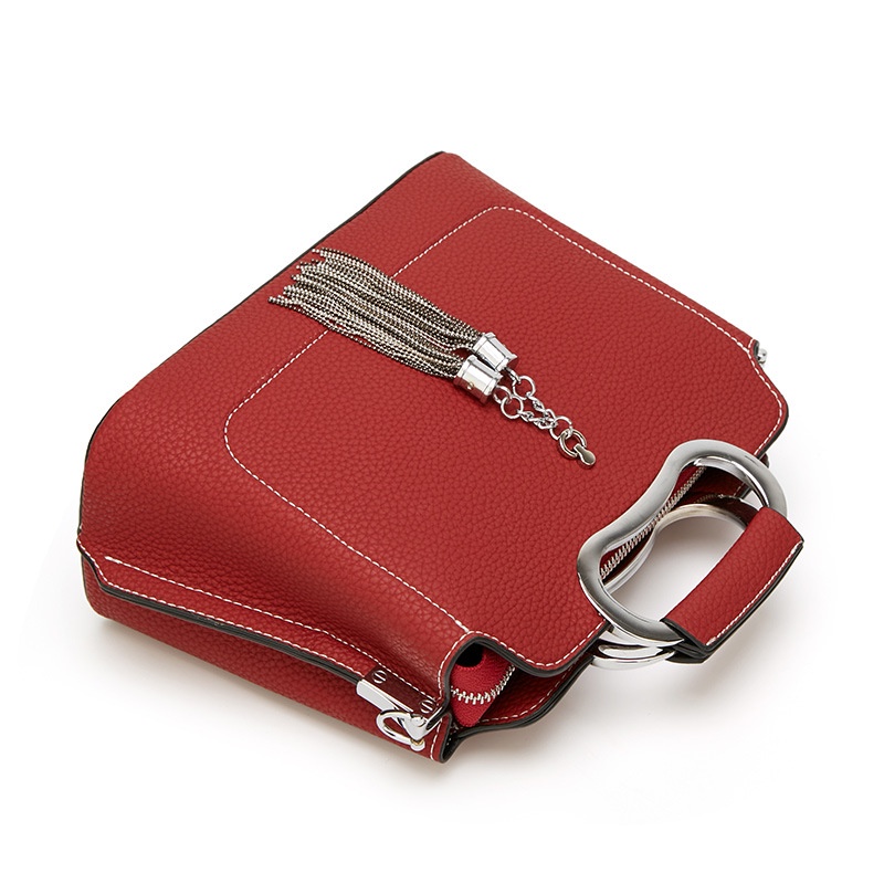 Túi Xách Đeo Vai Một Bên Vai Có Tua Rua Thời Trang Hàn Quốc Cổ Điển Dành Cho Bạn Nữ