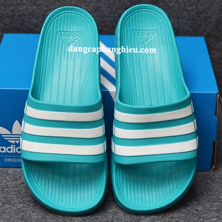 Dép Adidas Duramo chính hãng xanh ngọc trắng