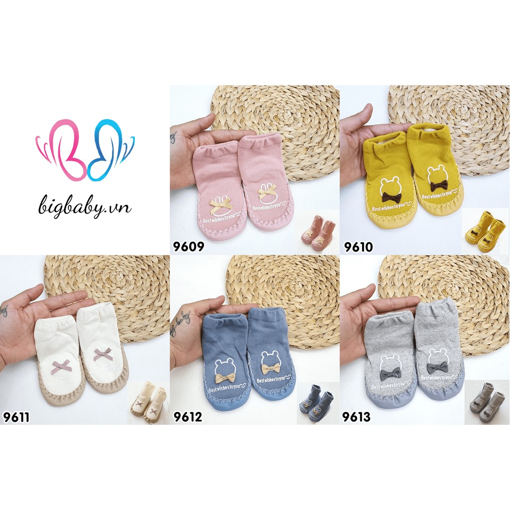 Giày Vớ Chống Trượt Nhiều Mẫu Cho Bé Từ 0-18Tháng (11CM - 13CM)