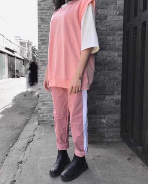 Quần kaki viền trắng (kèm hình thật) | BigBuy360 - bigbuy360.vn