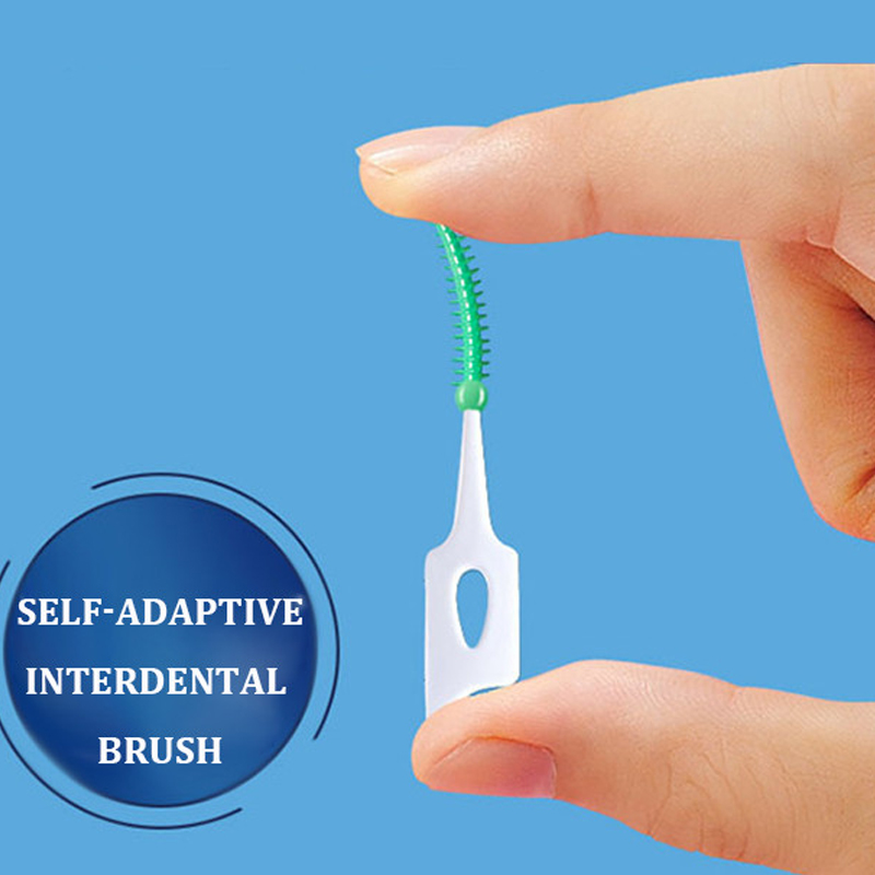 [Hàng mới về] Hộp 20 bàn chải silicon vệ sinh răng miệng cho người lớn sử dụng tiện lợi