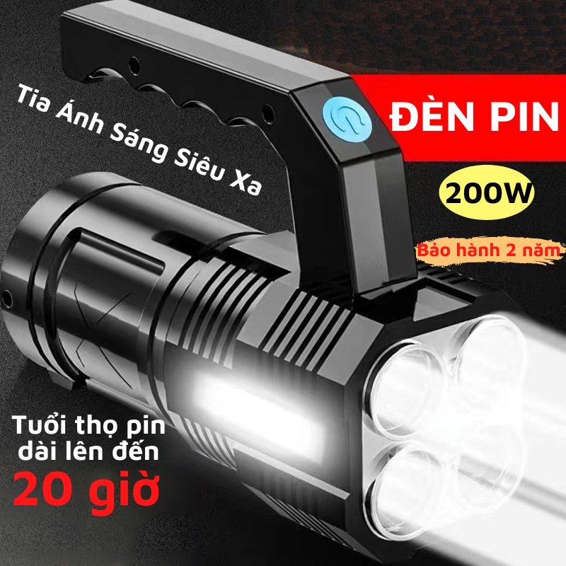 Đèn Pin Cầm Tay, Đèn Pin Mini Siêu Sáng Với Cổng Sạc USB Cao Cấp, ASAKI OFFICIAL | BigBuy360 - bigbuy360.vn