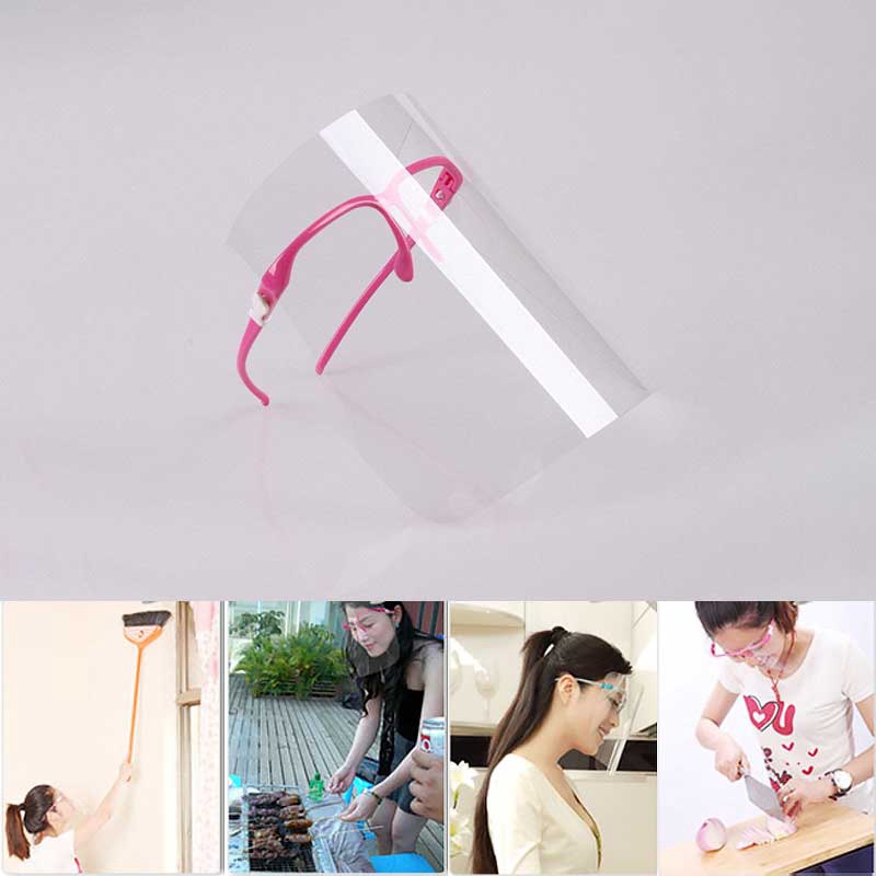 (Hàng Mới Về) Bộ Kính + Mặt Nạ Đeo Mắt Hai Trong Một Bằng Nhựa Chống Sương Mù