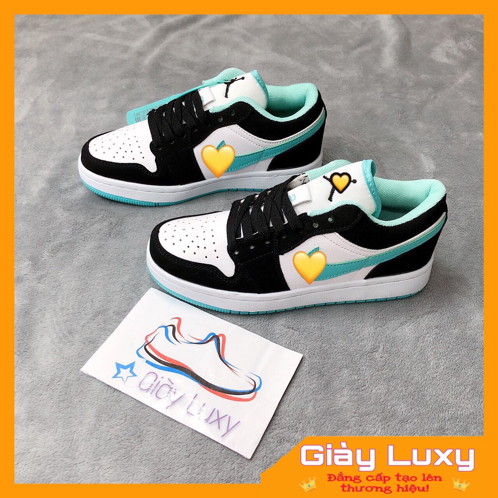 Giày Thể Thao Nam\Nữ Cổ Thấp Xanh Đen Cao Cấp - NJT6 | BigBuy360 - bigbuy360.vn
