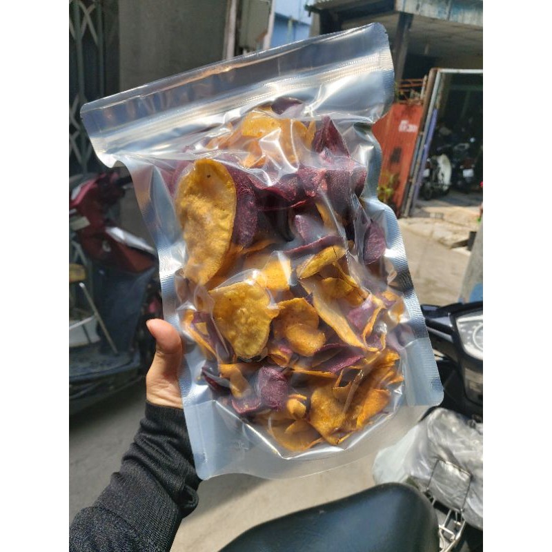 500GR KHOAI LANG VÀNG SẤY MẬT ONG - CHÍNH HIỆU ÂU LẠC