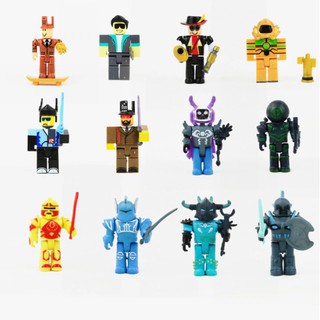 Bộ 12 Mô Hình Nhân Vật Robox - Không Hộp