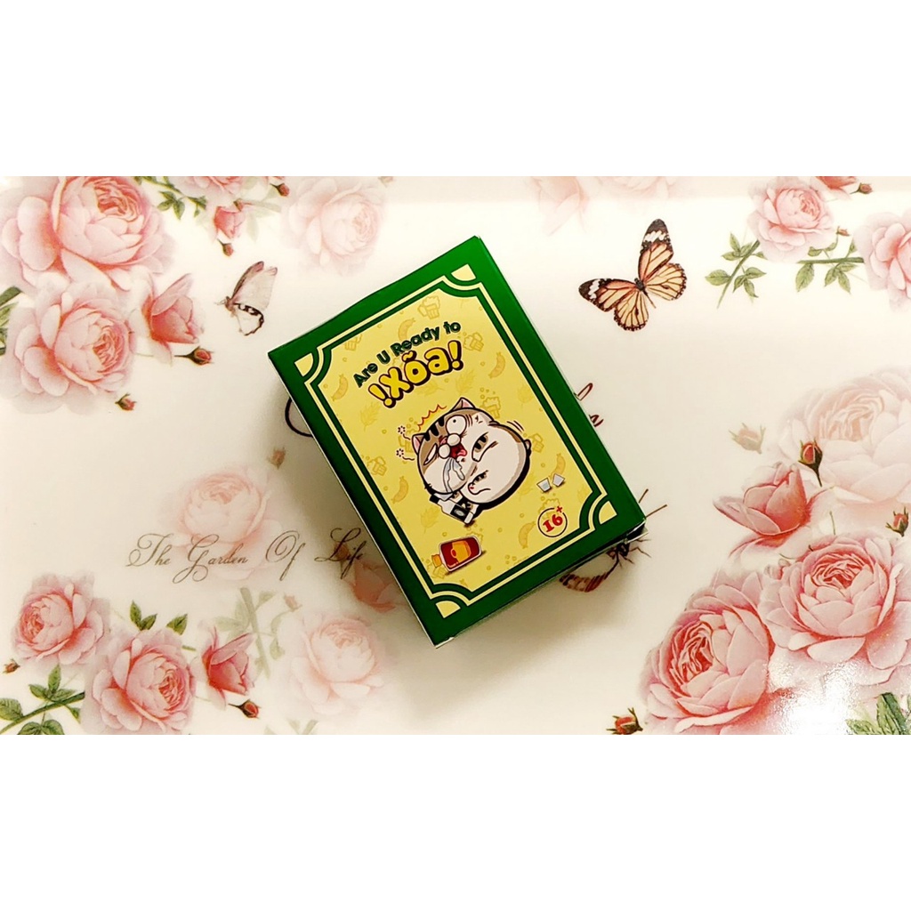Bộ bài Drinking card &quot; Xõa &quot; phiên bản 2022 thử thách uống nước thú vị