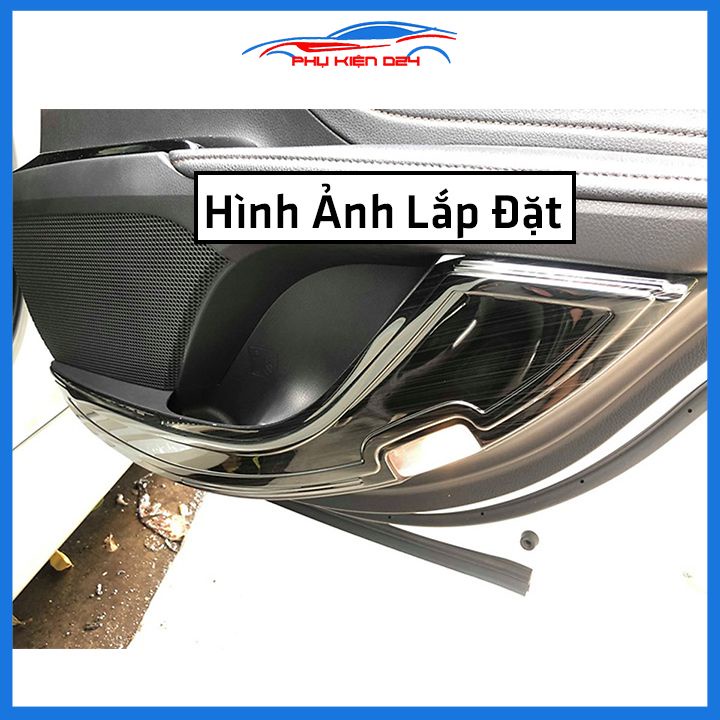 Bộ ốp tapli Camry 2019-2023 vân Titan chống xước va đập khi mở cửa và làm đẹp xe