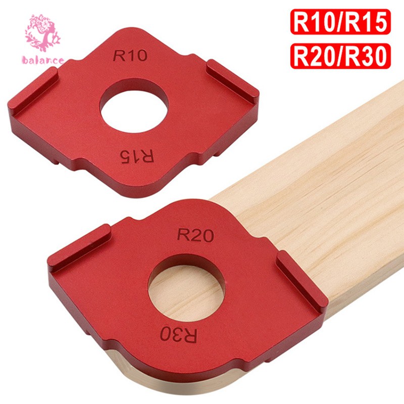 Set 2 Mũi Phay Gỗ Bằng Hợp Kim Nhôm R10 / R15 R20 / R30