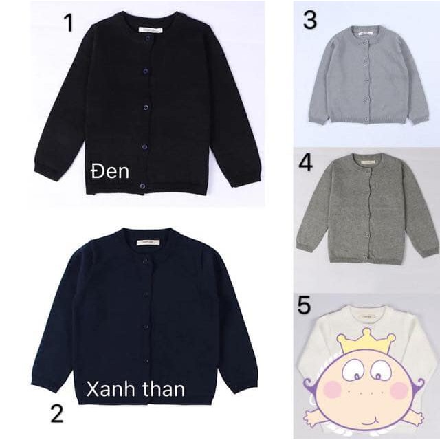 Áo len cardigan mỏng 21 mẫu (1-7)