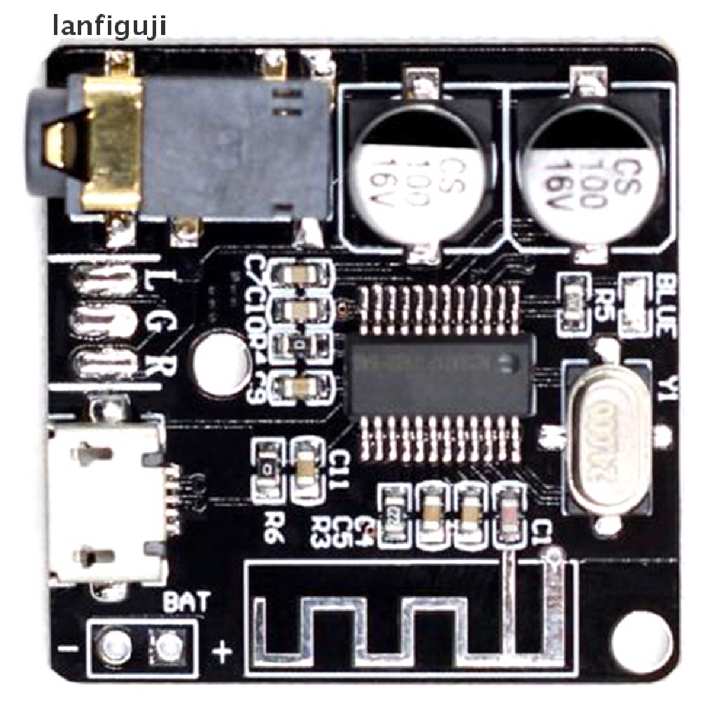{lanfiguji} Bluetooth Audio Receiver board Bluetooth 5.0 mp3 lossless decoder board hye