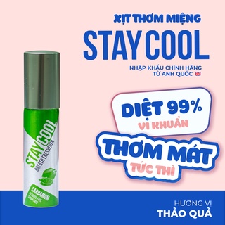Xịt thơm miệng staycool vị thảo quả