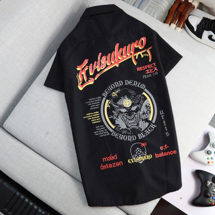 (Free Ship) Áo Sơ Mi nam Họa Tiêt  UVISUKURO Phong Cách Thời Trang Đỉnh Cao Cá Tính Valentina Shop