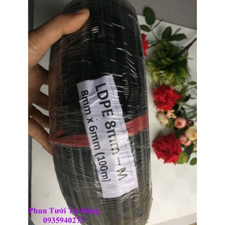 Cuộn 100 mét ống ldpe 8mm