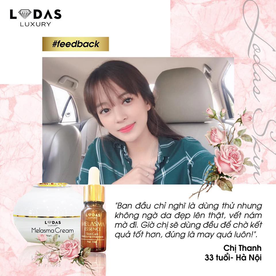 Serum Nám Lodas  - Làm lành và ngăn ngừa những tổn thương trên da một cách toàn thiện tự nhiên