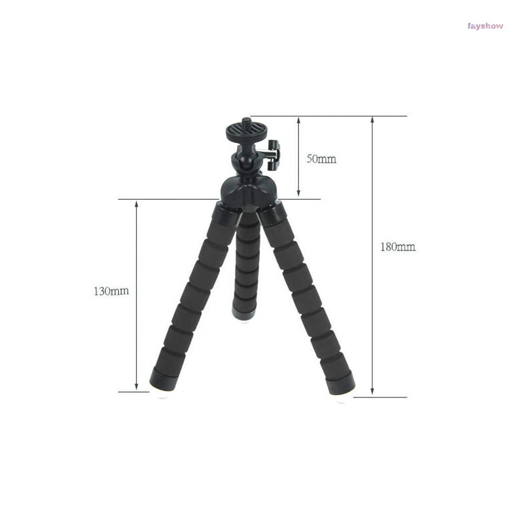 Chân Tripod Bạch Tuộc Mini Có Giá Đỡ Điện Thoại Hỗ Trợ Live Stream