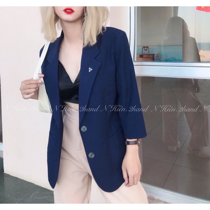 Áo khoác vest blazer Hàn si tuyển chọn N Hiền.2hand - V100