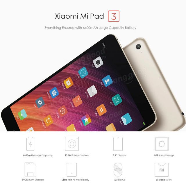 Xiaomi mipad 3 like new | BigBuy360 - bigbuy360.vn