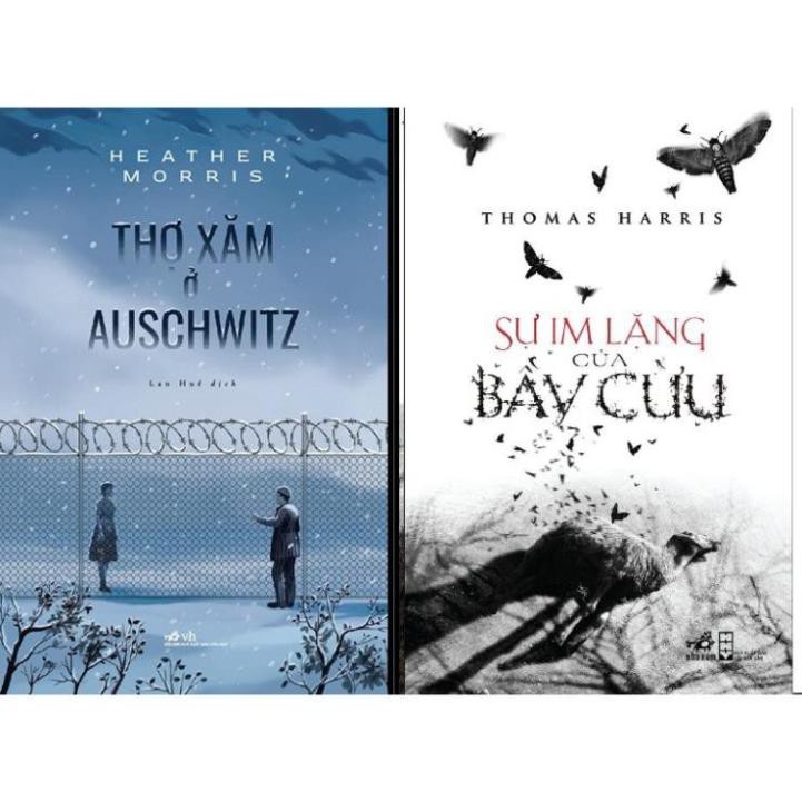 Sách - Tiểu Thuyết - Combo Sự im lặng của bầy cừu + Thợ xăm ở Auschwitz [Nhã Nam]