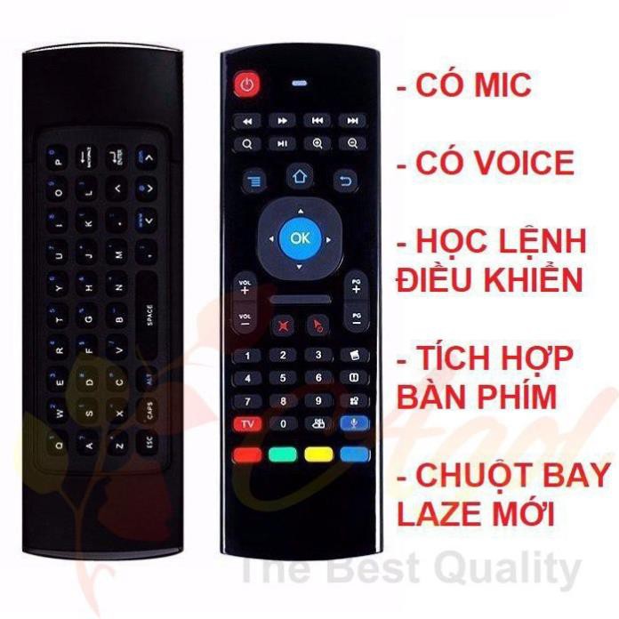 ☘GIÁ SỈ☘ Chuột Bay Air Mouse KM800V Điều Khiển Bằng Giọng Nói