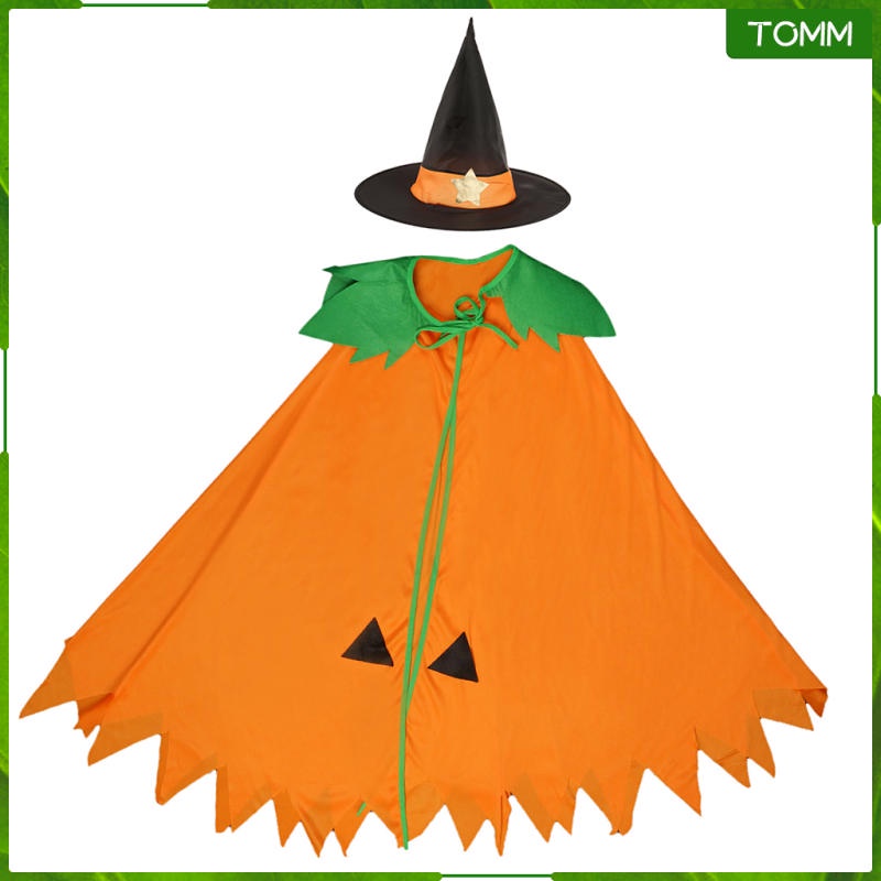 Set 2 áo choàng hóa trang bí ngô kèm nón cho bé
 | BigBuy360 - bigbuy360.vn