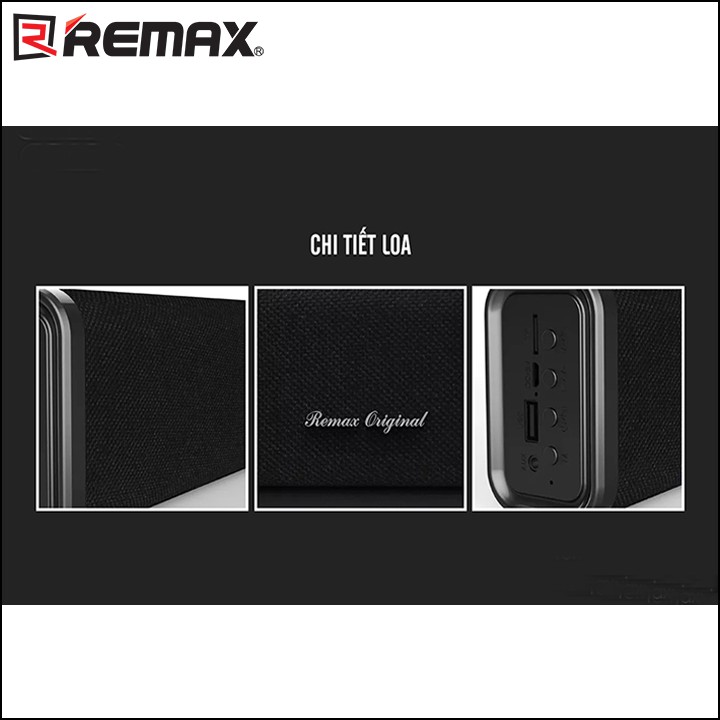Loa Bluetooth Soundbar Mini Remax RB-M33 Fabric Series