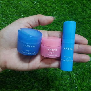 Set mặt nạ ngủ mini laneige