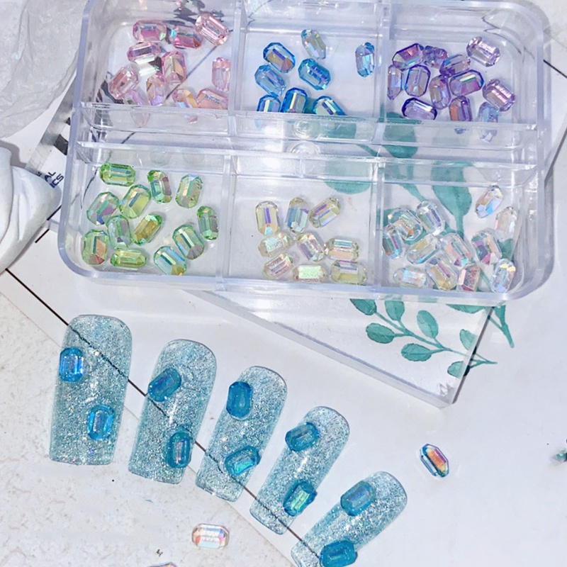 Phụ Kiện Đính Trang Trí Móng Tay Hình Bướm 3D Bằng Acrylic