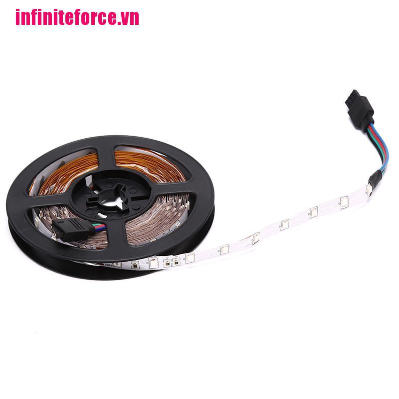 Dây Đèn Led 600 Bóng 5m 3528 Smd Rgb Kèm Điều Khiển Từ Xa 24 Nút