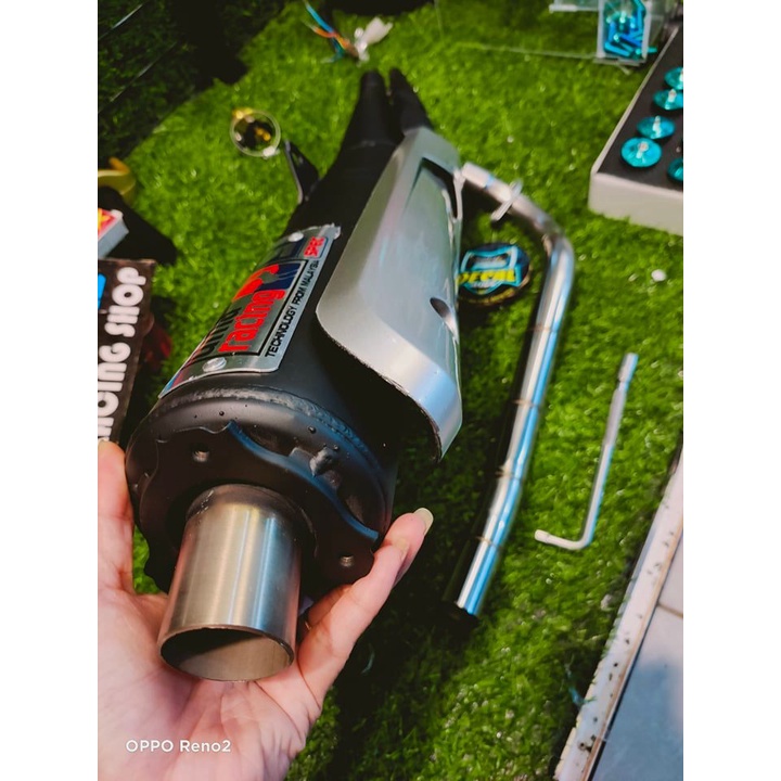 Pô uma đuôi inox lắp cho sirius 110 , sirius 50 , ex 50 , full ốc gr5