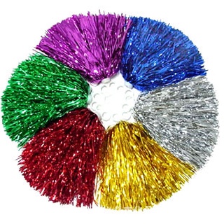 10 cặp Bông Tua Cổ Vũ, Bông Cổ Vũ , Bông múa ( được chọn màu)