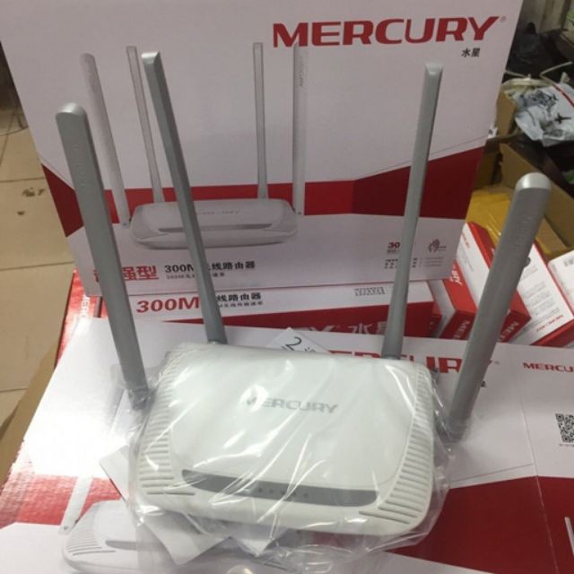 Bộ phát Wifi Mercury cực mạnh MW325R 300Mbps 4 râu