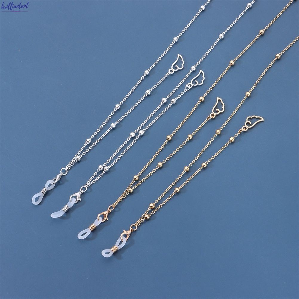 Thời trang đôi cánh thiên thần mới mặt nạ chuỗi mặt nạ mở rộng Mặt Nạ Mặt chủ Lanyard Chain Chống mất dây đeo Vòng Cổ Cho Người Lớn