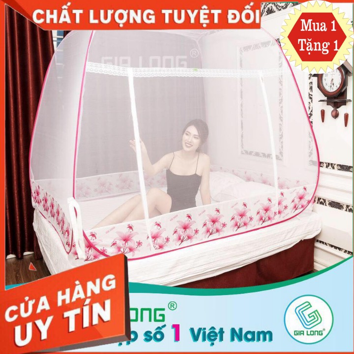 Màn chụp - tự bung - viền chống muỗi tuyệt đối- mẫu đỉnh vuông mới nhất- sản xuất tại xưởng Việt Nam