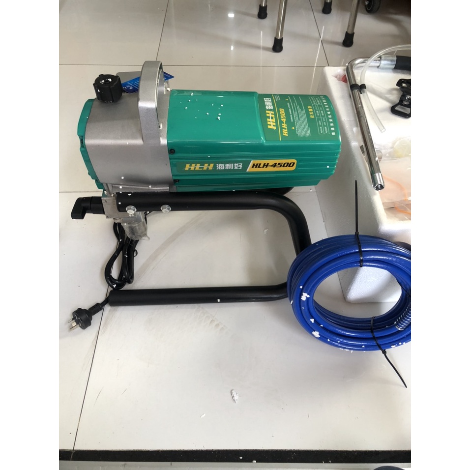 Máy Phun Sơn PISTON CAO CẤP Sơn Nước Dầu EPOXY HLH-4500